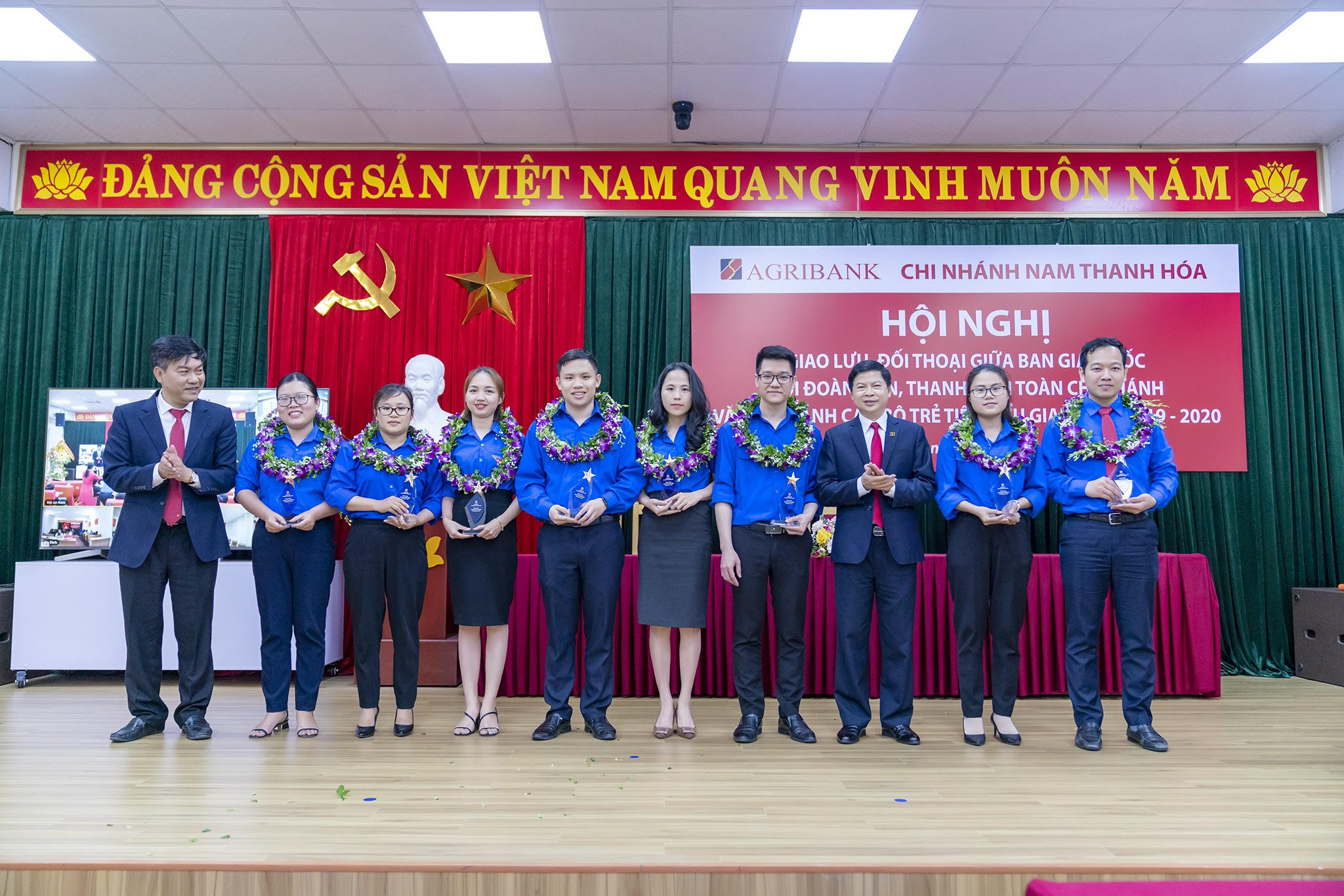 Các cán bộ trẻ tiêu biểu, xuất sắc giai đoạn 2019-2020 được vinh danh