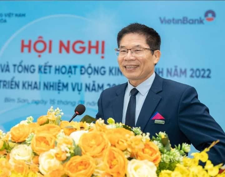 Ông Lê Văn Dũng - Giám đốc chi nhánh phát biểu tại hội nghị